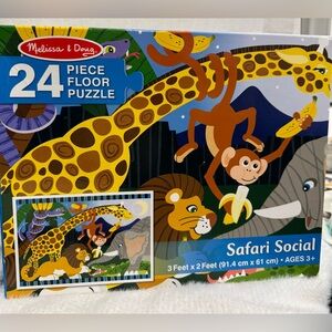 Pre-Loved Melissa & Doug Safari Social Puzzle